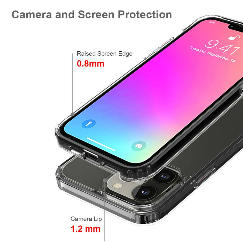 Transparentes iPhone 13 Pro Max Hybrid Cover