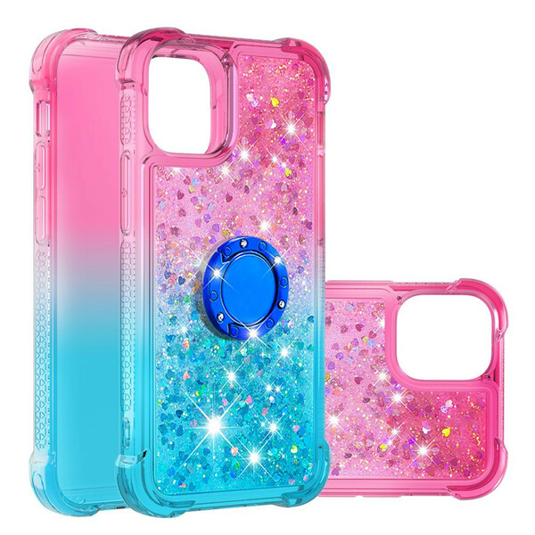 iPhone 13 Pro Max Glitter Ring-Halterung Cover