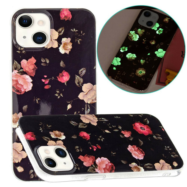 iPhone Cover 13 Liberty Flowers Fluorescent