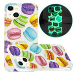 iPhone Cover 13 Macarons Fluoreszierend