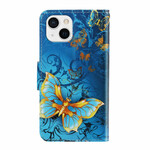 iPhone-Hülle 13 Variationen Schmetterlinge mit Riemen