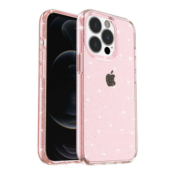 iPhone 12 Pro Max Cover Transparent Glitter