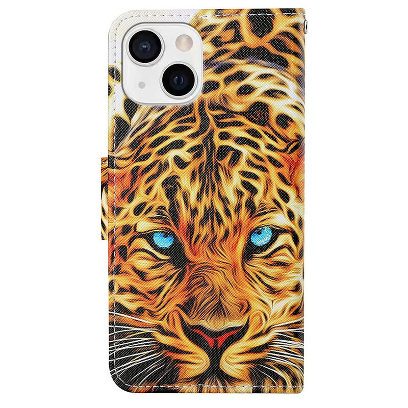 iPhone 13 Tiger Hülle mit Lanyard