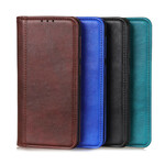 Flip Cover iPhone 13 Leder Litchi Schlitz Eleganz Flip Cover iPhone 13 Leder Litchi Schlitz Eleganz