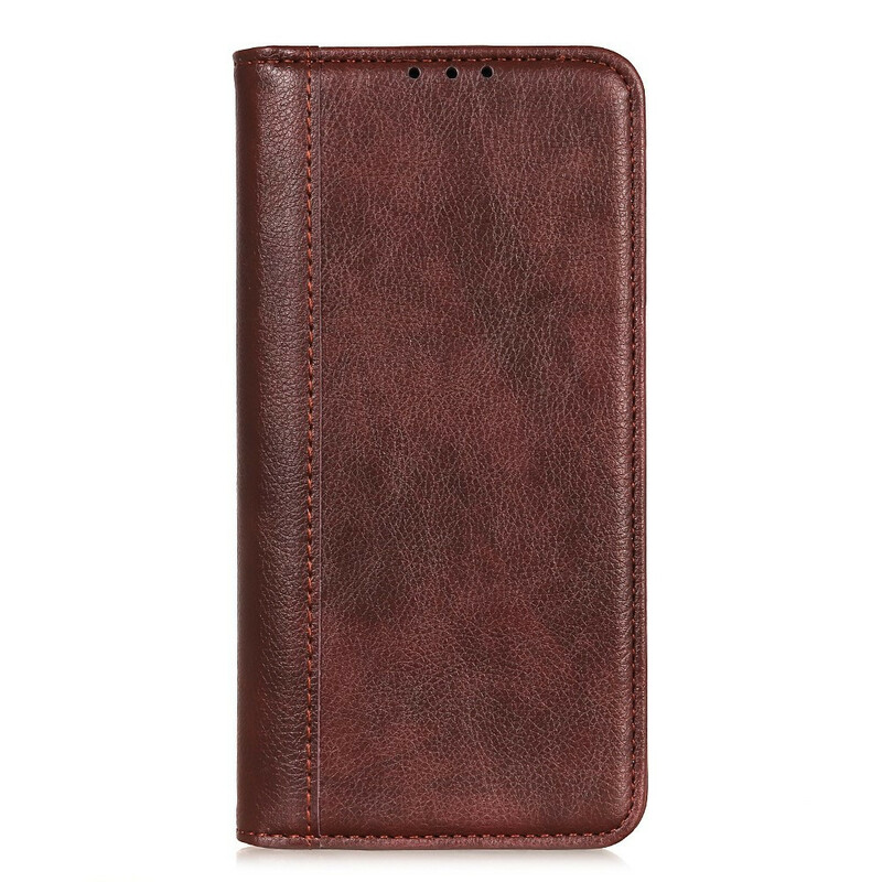 Flip Cover iPhone 13 Leder Litchi Gespaltene Eleganz Flip Cover iPhone 13 Leder Litchi Gespaltene Eleganz