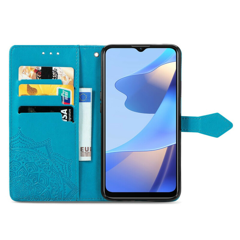 Oppo A16 / A16s Mandala Mittelalter Tasche