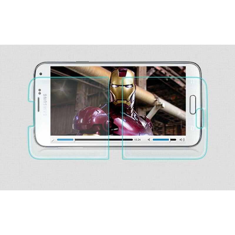 Schutz aus gehärtetem Glas für das Display des Samsung Galaxy S5