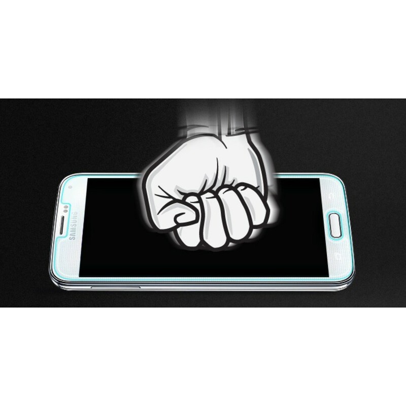 Schutz aus gehärtetem Glas für das Display des Samsung Galaxy S5