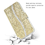 Hülle iPhone 13 Glitter S Design