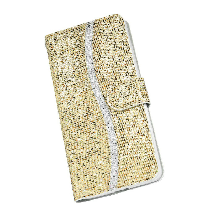 Hülle iPhone 13 Glitter S Design