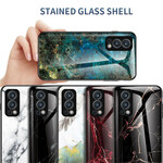 Cover OnePlus Nord 2 5G Gehärtetes Glas Marble Colors