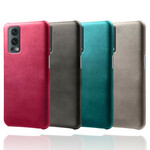 OnePlus Nord 2 5G Cover Leder-Effekt KSQ