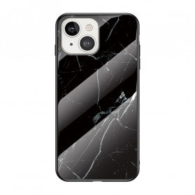 iPhone 13 Panzerglas Cover Marble Colors
