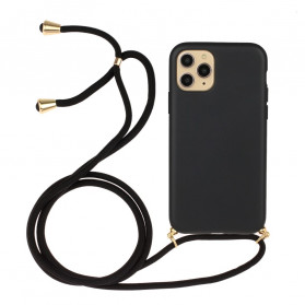 iPhone 13 Silikonhülle mit farbiger Kordel