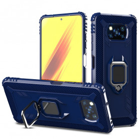 Poco X3 / X3 Pro / X3 NFC Ring und Kohlefaser Cover