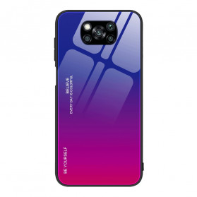 Poco X3 / X3 Pro / X3 NFC Hülle aus gehärtetem Glas Be Yourself