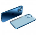 Transparente iPhone 13 Hülle im Metallic-Stil SULADA