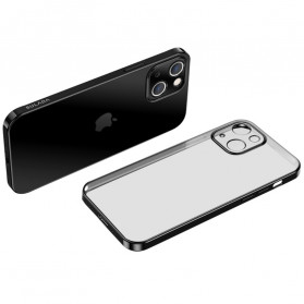 Transparente iPhone 13 Hülle im Metallic-Look SULADA