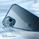 Transparente iPhone 13 Hülle im Metallic-Look SULADA