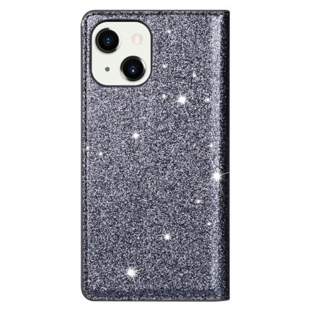 Flip Cover iPhone 13 Style Glitter