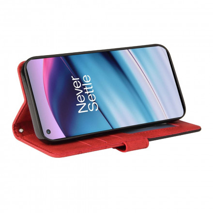 OnePlus Nord CE 5G Kunstleder Zweifarbig Signature Hülle