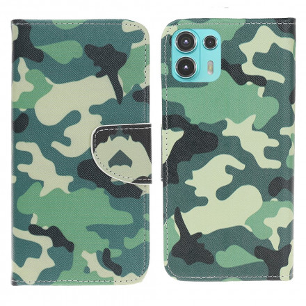 Motorola Edge 20 Lite Camouflage Military Tasche