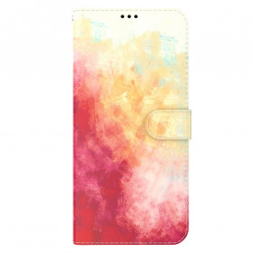 Motorola Edge 20 Lite Hülle Aquarell