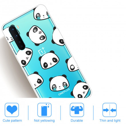 OnePlus Nord Pandas Sentimental Cover