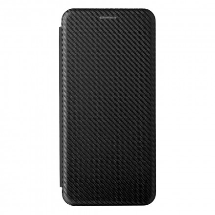 Flip Cover Motorola Edge 20 Lite Silikon Carbon Farbig