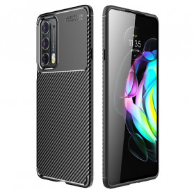 Motorola Edge 20 Flexible Kohlefaser Texture Cover