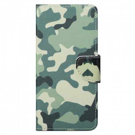 Motorola Edge 20 Pro Camouflage Military Tasche