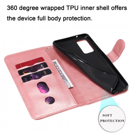 Hülle Samsung Galaxy S20 FE Vintage Geldbörse