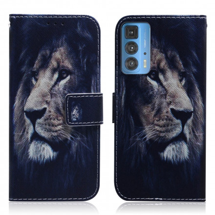 Motorola Edge 20 Pro Dreaming Lion Tasche