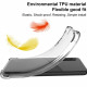 Transparentes Motorola Edge 20 Pro Cover mit IMAK Displayfolie