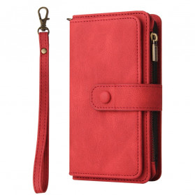 Oppo A54 5G / A74 5G Multi-Funktions-Tasche 10 Kartenfächer