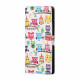 Xiaomi Redmi 10 Hülle Mehrere Eulen mit Riemen