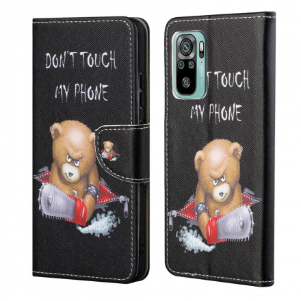 Xiaomi Redmi 10 Tasche Gefährlicher Bär