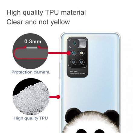 Xiaomi Redmi 10 Transparent Panda Cover