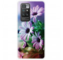 Xiaomi Redmi 10 Cover Realistische Blumen