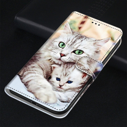 Xiaomi Redmi 10 Katzenfamilie Tasche