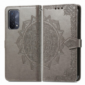 Oppo A54 5G / A74 5G Mandala Mittelalter Tasche