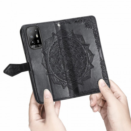 Oppo A94 5G Mandala Mittelalter Tasche