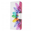 Hülle Oppo A94 5G Blume Aquarell