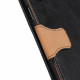 Xiaomi Redmi 10 Leder Schlitz Reißverschluss Tasche