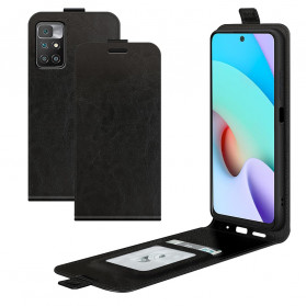 Hülle Xiaomi Redmi 10 Lederoptik Vertikale Klappe