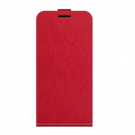Hülle Xiaomi Redmi 10 Lederoptik Vertikale Klappe