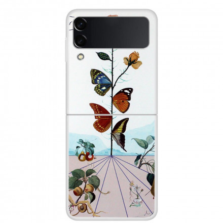 Samsung Galaxy Z Flip 3 5G Schmetterlinge aus der Natur Cover