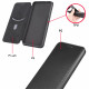 Flip Cover Realme 8 5G Silikon Carbon Farbig