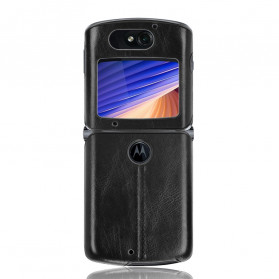Motorola Razr 5G Cover Kunstleder Nähte