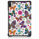Smart Case Huawei MatePad 11 (2021) Retro Schmetterlinge und Blumen